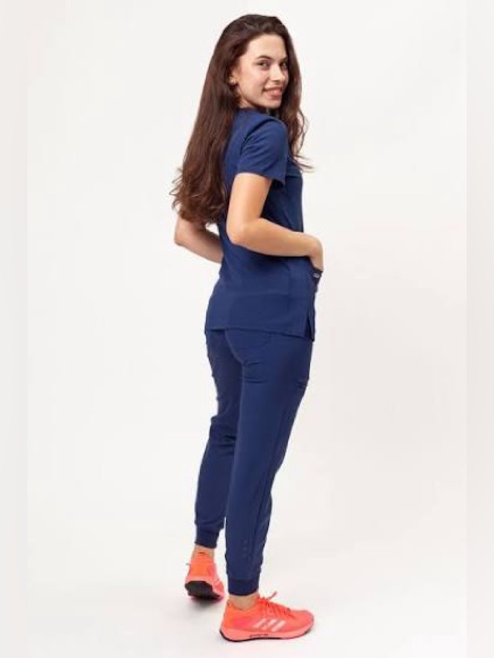 HeartSoul Navy Blue scrub set